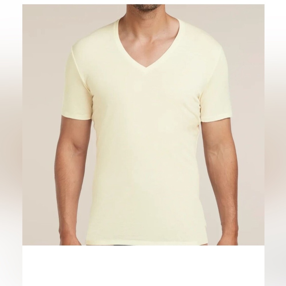 Icebreaker NEW Anatomica V-Neck Shirt
Mens S Short SIv Wool Blend Base
Layer